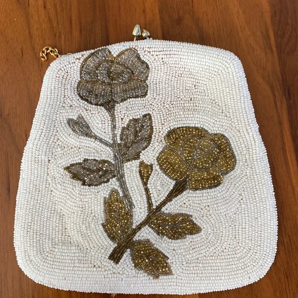 Vintage Beaded Clutch - Picture 1 of 3